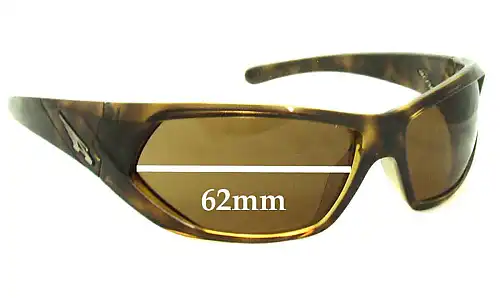 Sunglass Fix Replacement Lenses for Arnette Slander AN4108 - 62mm Wide Sunglass Fix Replacement Lenses for Arnette Slander AN4108 - 62mm Wide