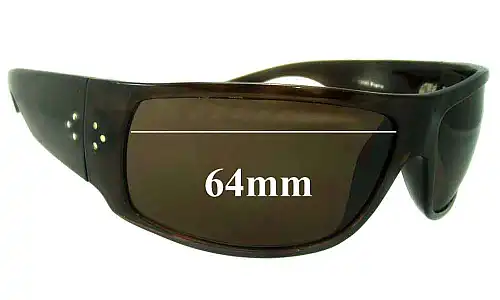 Sunglass Fix Replacement Lenses for Blinde Unknown Model - 64mm Wide Sunglass Fix Replacement Lenses for Blinde Unknown Model - 64mm Wide