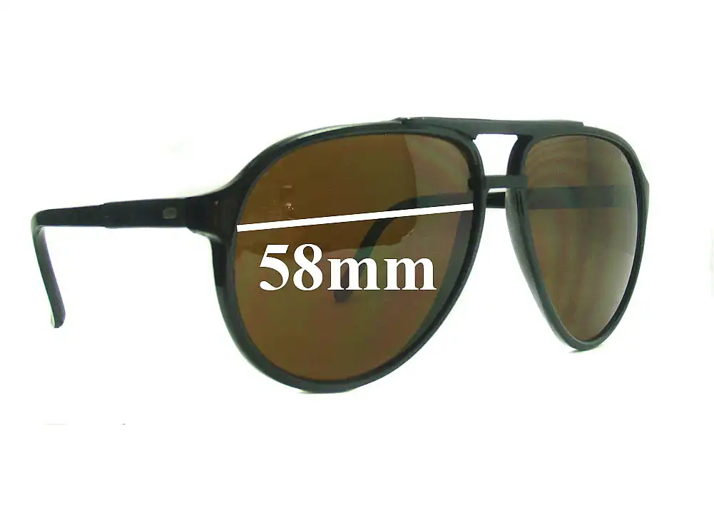 Sunglass Fix Replacement Lenses for Bolle 373 - 58mm Wide Sunglass Fix Replacement Lenses for Bolle 373 - 58mm Wide
