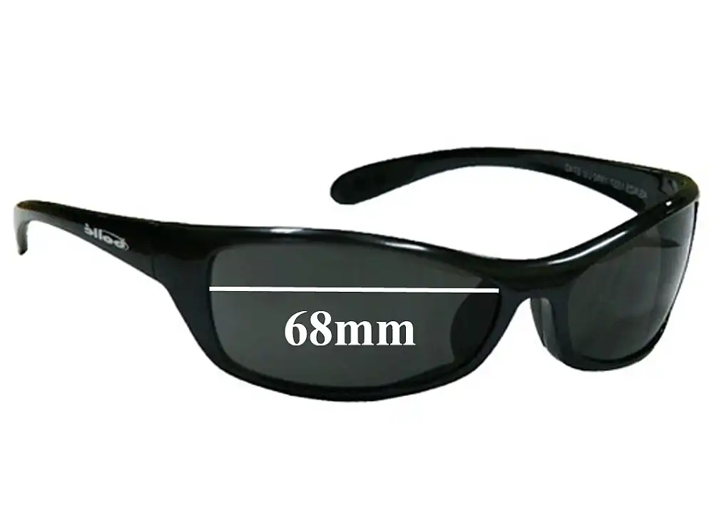 Sunglass Fix Replacement Lenses for Bolle Raptor - 68mm Wide Sunglass Fix Replacement Lenses for Bolle Raptor - 68mm Wide