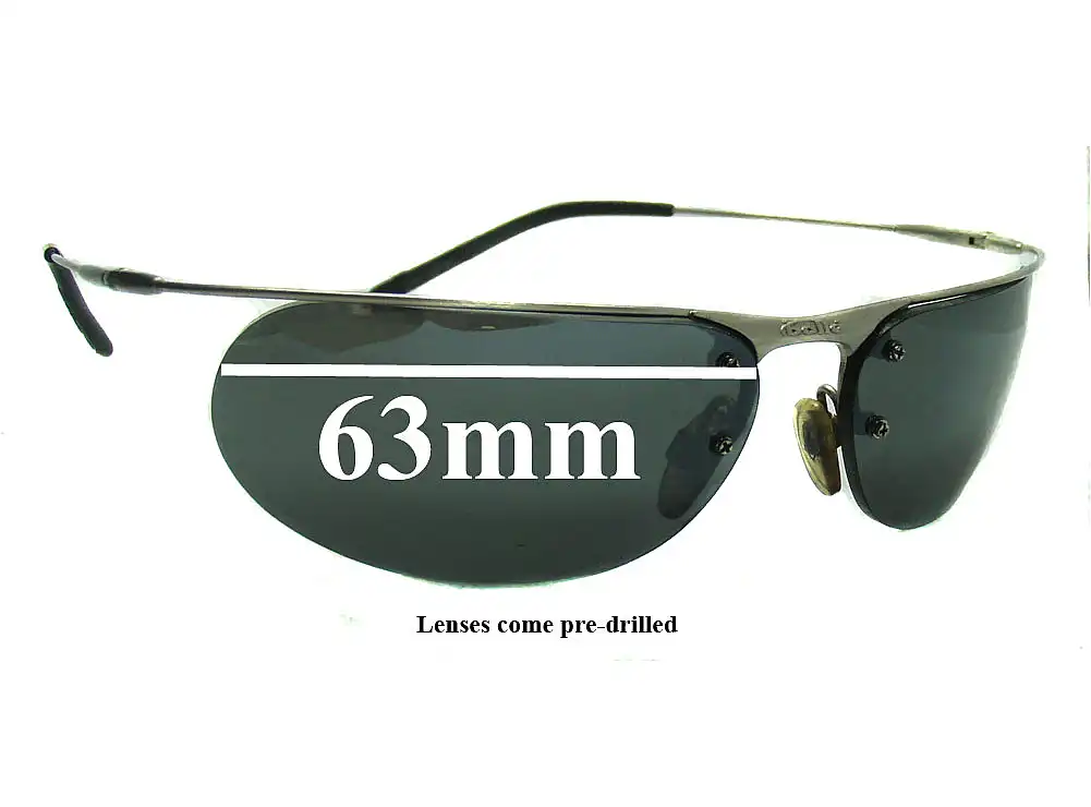 Sunglass Fix Replacement Lenses for Bolle Valorium - 63mm Wide Sunglass Fix Replacement Lenses for Bolle Valorium - 63mm Wide