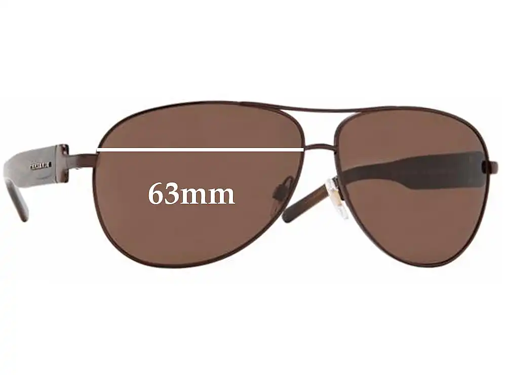 Sunglass Fix Replacement Lenses for Burberry B 3029 - 63mm Wide Sunglass Fix Replacement Lenses for Burberry B 3029 - 63mm Wide