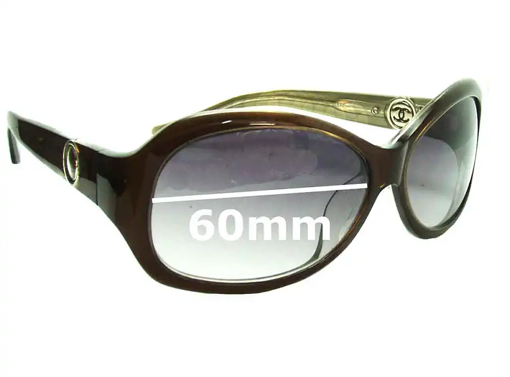 Sunglass Fix Replacement Lenses for Chanel 132 - 60mm Wide Sunglass Fix Replacement Lenses for Chanel 132 - 60mm Wide