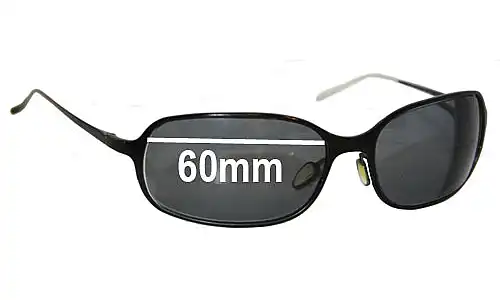 Sunglass Fix Replacement Lenses for Christian Roth CR14241 - 60mm Wide Sunglass Fix Replacement Lenses for Christian Roth CR14241 - 60mm Wide