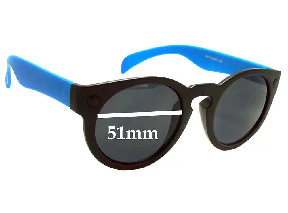 Sunglass Fix Replacement Lenses for D-eye D-eye 603 - 51mm Wide Sunglass Fix Replacement Lenses for D-eye D-eye 603 - 51mm Wide