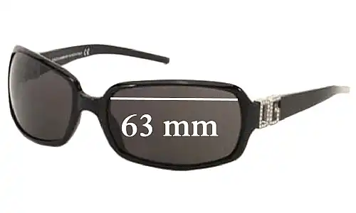 Sunglass Fix Replacement Lenses for Dolce & Gabbana DG810S - 63mm Wide Dolce & Gabbana DG810S Replacement Lenses 63mm wide