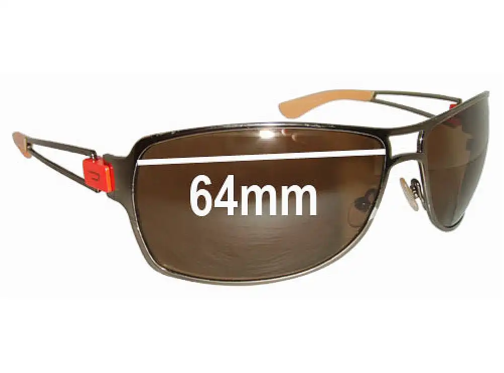 Sunglass Fix Replacement Lenses for Diesel Unknown Model - 64mm Wide Sunglass Fix Replacement Lenses for Diesel Unknown Model - 64mm Wide