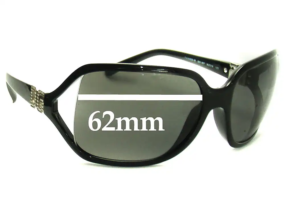 Sunglass Fix Replacement Lenses for Dolce & Gabbana DG6003 - 62mm Wide Sunglass Fix Replacement Lenses for Dolce & Gabbana DG6003 - 62mm Wide