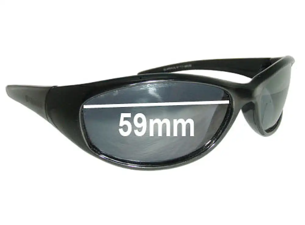 Sunglass Fix Replacement Lenses for Glarefoil Thorpe - 59mm Wide Sunglass Fix Replacement Lenses for Glarefoil Thorpe - 59mm Wide