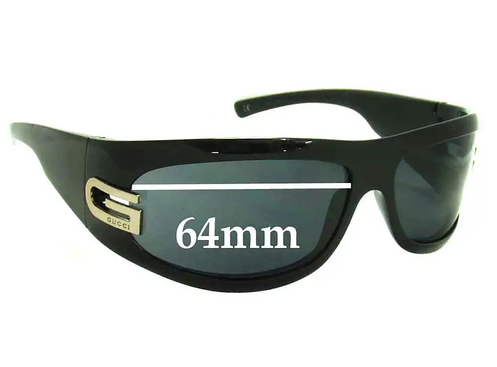 Sunglass Fix Replacement Lenses for Gucci GG1518/S - 64mm Wide Sunglass Fix Replacement Lenses for Gucci GG1518/S - 64mm Wide