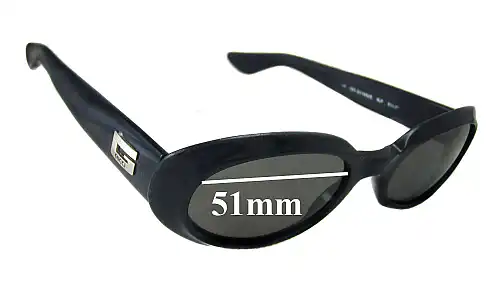 Sunglass Fix Replacement Lenses for Gucci GG2419/N/S - 51mm Wide Gucci GG2419/N/S Replacement Lenses 51mm wide