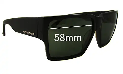 Sunglass Fix Replacement Lenses for Colab Highs and Lows HAL - 58mm Wide Sunglass Fix Replacement Lenses for Colab Highs and Lows HAL - 58mm Wide