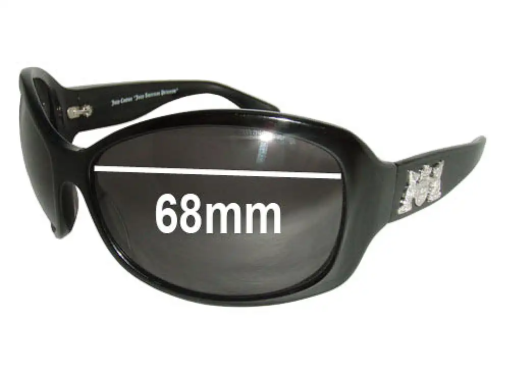 Sunglass Fix Replacement Lenses for Juicy Couture Royal - 68mm Wide Sunglass Fix Replacement Lenses for Juicy Couture Royal - 68mm Wide
