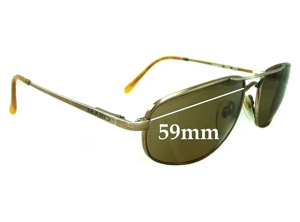 Sunglass Fix Replacement Lenses for Mako Castaway - 59mm Wide Sunglass Fix Replacement Lenses for Mako Castaway - 59mm Wide