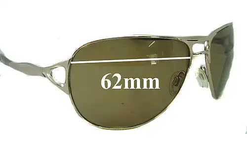 Sunglass Fix Replacement Lenses for Oakley Hinder OO4043 - 62mm Wide Oakley Hinder OO4043 Replacement Lenses 62mm wide