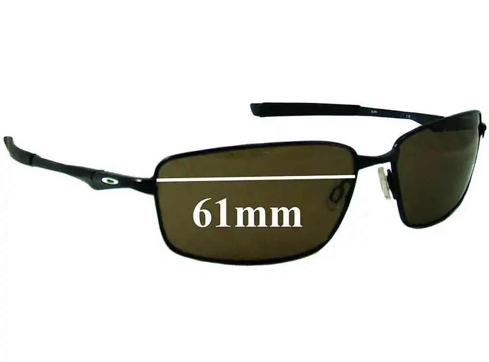Sunglass Fix Replacement Lenses for Oakley Splinter OO4037 - 61mm Wide Sunglass Fix Replacement Lenses for Oakley Splinter OO4037 - 61mm Wide