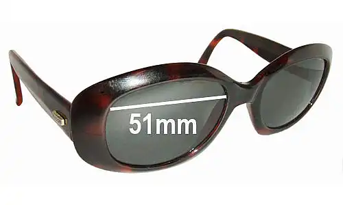 Sunglass Fix Replacement Lenses for Oroton 1193 HZ - 51mm Wide Sunglass Fix Replacement Lenses for Oroton 1193 HZ - 51mm Wide