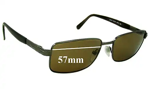 Sunglass Fix Replacement Lenses for Persol 2242-S - 57mm Wide Sunglass Fix Replacement Lenses for Persol 2242-S - 57mm Wide