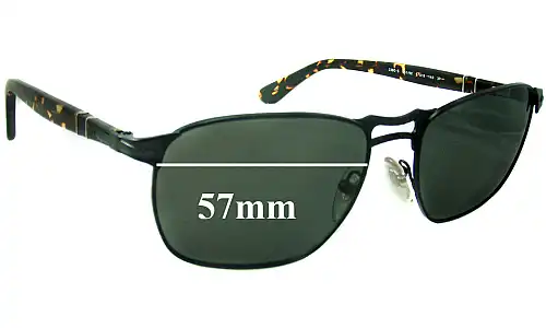 Sunglass Fix Replacement Lenses for Persol 2380-S - 57mm Wide Persol 2380-S Replacement Lenses 57mm wide