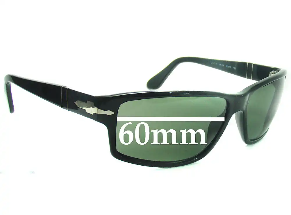 Sunglass Fix Replacement Lenses for Persol 2763 - 60mm Wide Sunglass Fix Replacement Lenses for Persol 2763 - 60mm Wide
