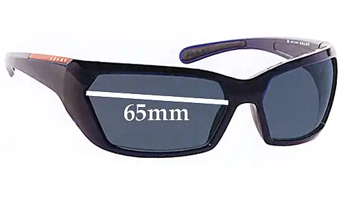 Sunglass Fix Replacement Lenses for Prada SPS07G - 65mm Wide Sunglass Fix Replacement Lenses for Prada SPS07G - 65mm Wide