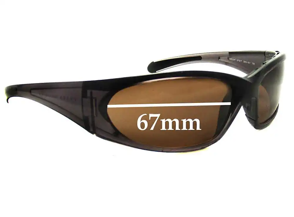 Sunglass Fix Replacement Lenses for Prada SPS01F - 67mm Wide Sunglass Fix Replacement Lenses for Prada SPS01F - 67mm Wide