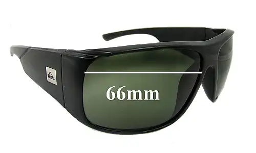Sunglass Fix Replacement Lenses for Quiksilver Revolver - 66mm Wide Sunglass Fix Replacement Lenses for Quiksilver Revolver - 66mm Wide