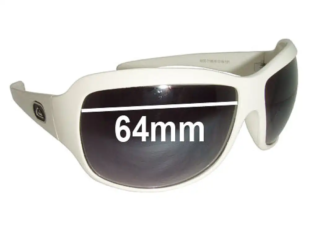 Sunglass Fix Replacement Lenses for Quiksilver MOD 7185 - 64mm Wide Sunglass Fix Replacement Lenses for Quiksilver MOD 7185 - 64mm Wide
