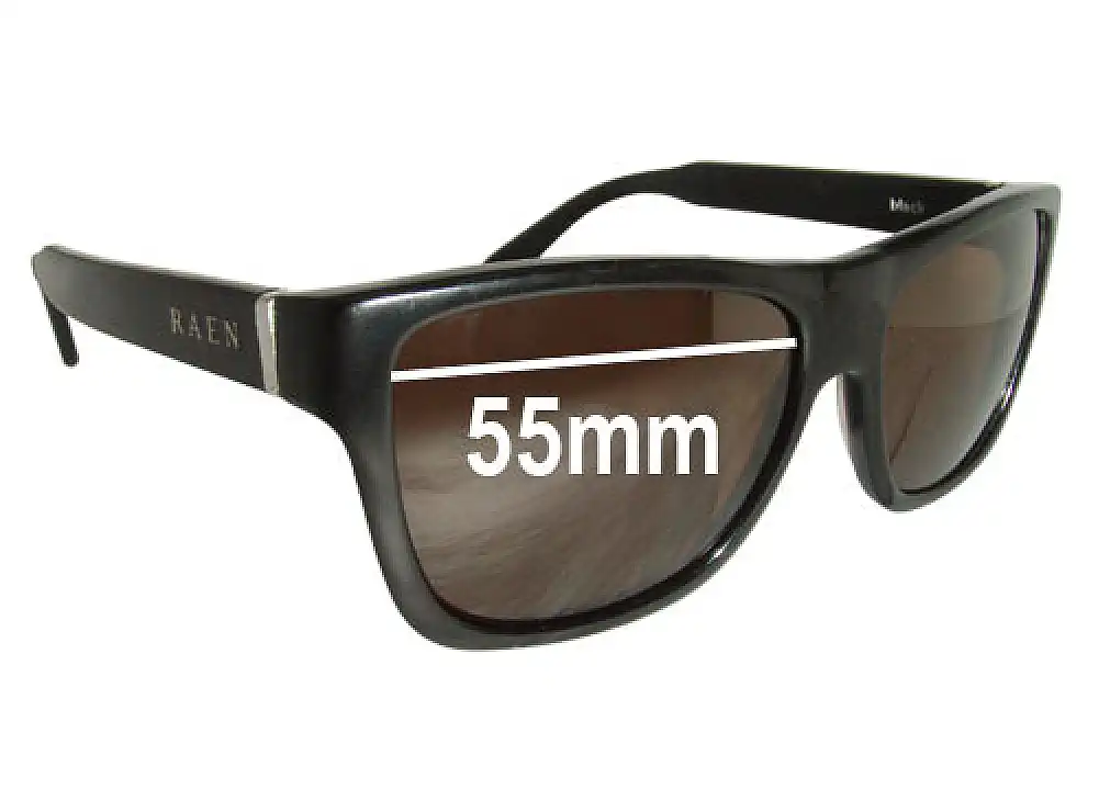 Sunglass Fix Replacement Lenses for Raen Noval - 55mm Wide Sunglass Fix Replacement Lenses for Raen Noval - 55mm Wide