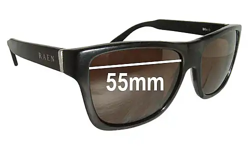 Sunglass Fix Replacement Lenses for Raen Noval - 55mm Wide Sunglass Fix Replacement Lenses for Raen Noval - 55mm Wide