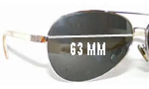 Sunglass Fix Replacement Lenses for Polo RL 002 9001 - 63mm Wide Polo RL 002 9001 Replacement Lenses 63mm wide
