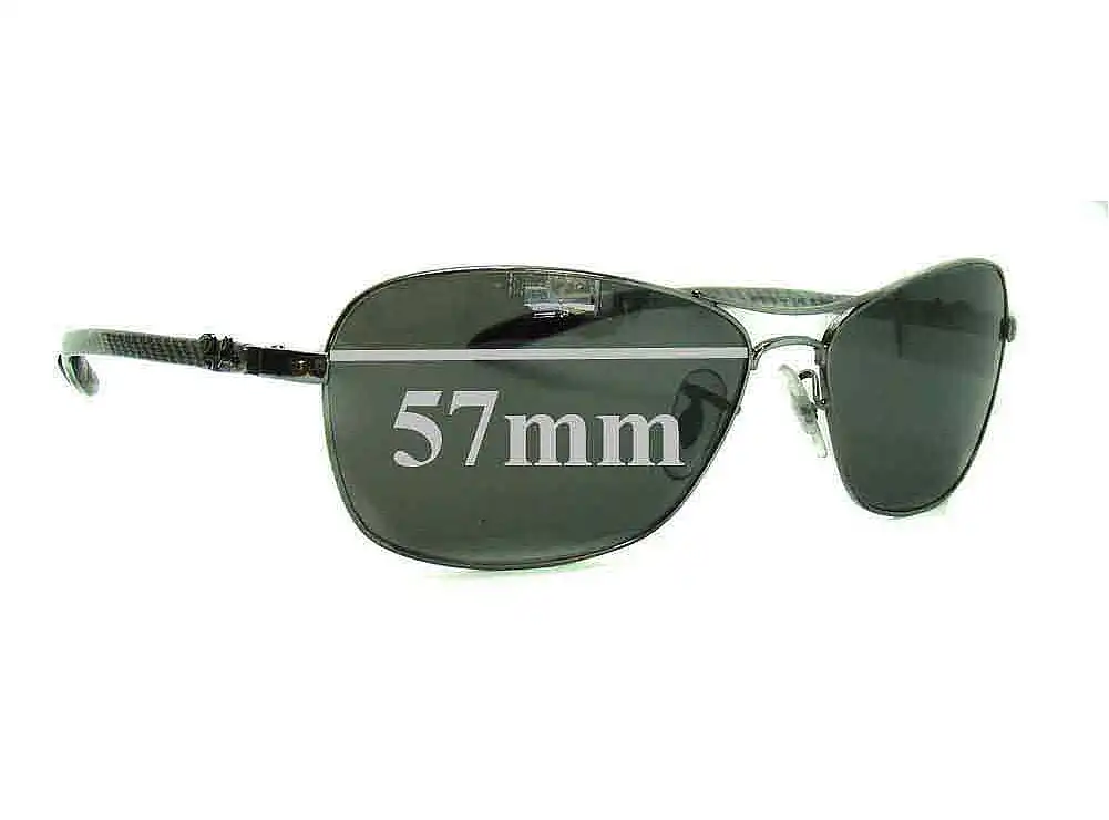 Sunglass Fix Replacement Lenses for Ray-Ban RAM4267AA - 57mm Wide Sunglass Fix Replacement Lenses for Ray-Ban RAM4267AA - 57mm Wide