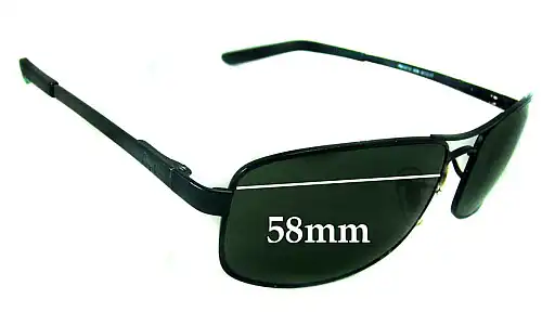 Sunglass Fix Replacement Lenses for Ray-Ban RB3212 - 58mm Wide Ray-Ban RB3212 Replacement Lenses 58mm wide