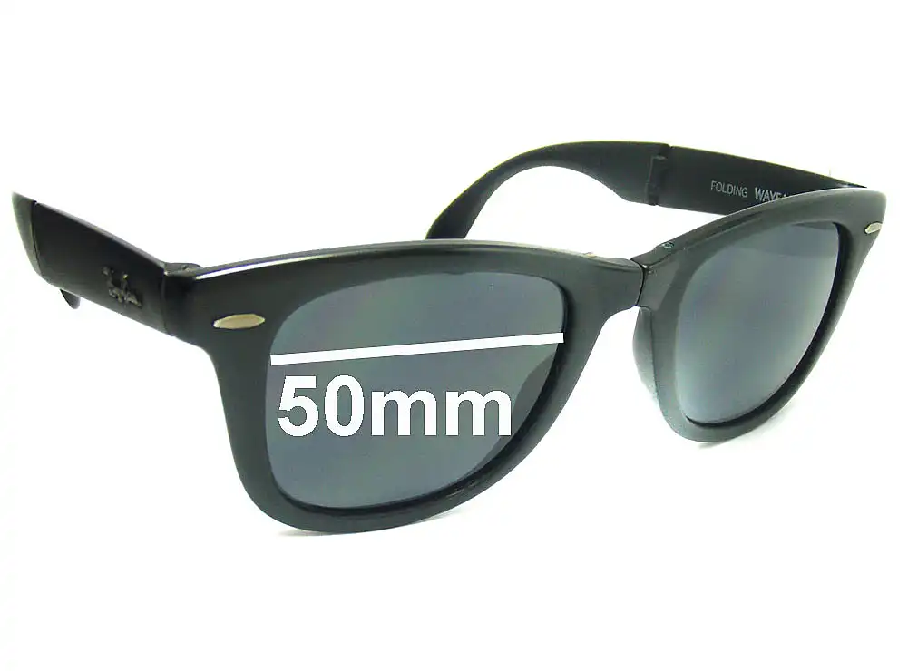 Sunglass Fix Replacement Lenses for Ray-Ban B&L W0670 Folding Wayfarer - 50mm Wide Sunglass Fix Replacement Lenses for Ray-Ban B&L W0670 Folding Wayfarer - 50mm Wide