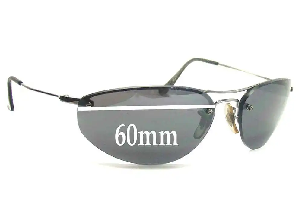 Sunglass Fix Replacement Lenses for Ray-Ban RB3155 - 60mm Wide Sunglass Fix Replacement Lenses for Ray-Ban RB3155 - 60mm Wide