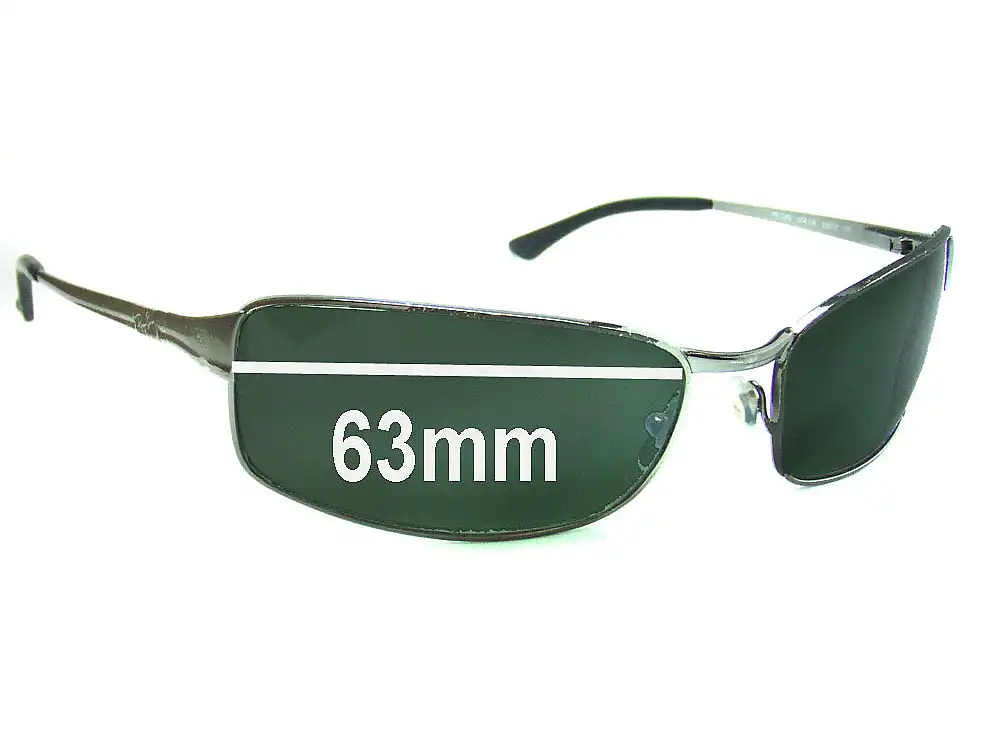 Sunglass Fix Replacement Lenses for Ray-Ban RB3269 - 63mm Wide Sunglass Fix Replacement Lenses for Ray-Ban RB3269 - 63mm Wide