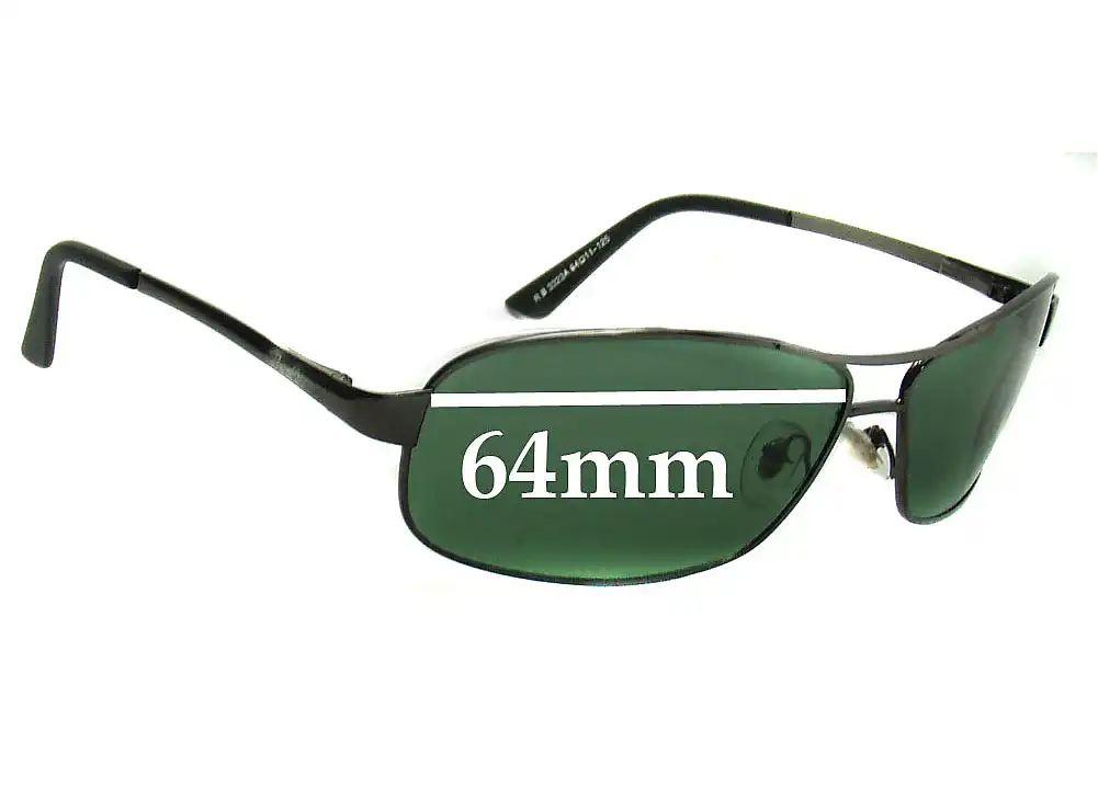 Sunglass Fix Replacement Lenses for Ray-Ban RB3323 - 64mm Wide Sunglass Fix Replacement Lenses for Ray-Ban RB3323 - 64mm Wide
