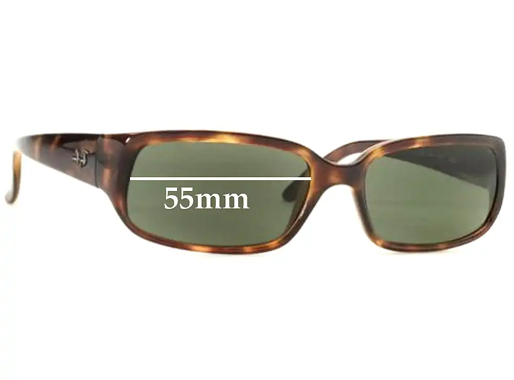 Sunglass Fix Replacement Lenses for Ray-Ban RB4055 - 55mm Wide Sunglass Fix Replacement Lenses for Ray-Ban RB4055 - 55mm Wide