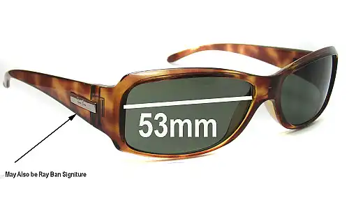 Sunglass Fix Replacement Lenses for Ray-Ban RB4058 - 53mm Wide Ray-Ban RB4058 Replacement Lenses 53mm wide