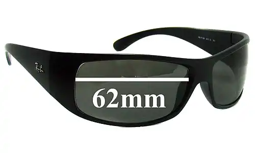 Sunglass Fix Replacement Lenses for Ray-Ban RB4108 - 62mm Wide Sunglass Fix Replacement Lenses for Ray-Ban RB4108 - 62mm Wide