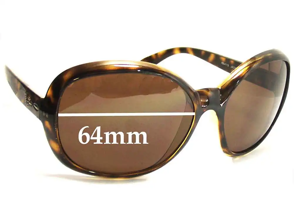 Sunglass Fix Replacement Lenses for Ray-Ban RB4113 Jackie Ohh III - 64mm Wide Sunglass Fix Replacement Lenses for Ray-Ban RB4113 Jackie Ohh III - 64mm Wide