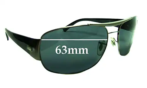 Sunglass Fix Replacement Lenses for Ray-Ban RB3357 - 63mm Wide Ray-Ban RB3357 Replacement Lenses 63mm wide