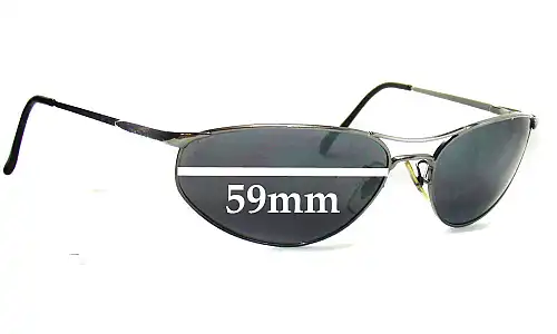Sunglass Fix Replacement Lenses for Ray-Ban RB3131 - 59mm Wide Ray-Ban RB3131 Replacement Lenses 59mm wide