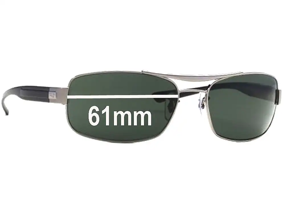 Sunglass Fix Replacement Lenses for Ray-Ban RB3302 - 61mm Wide Sunglass Fix Replacement Lenses for Ray-Ban RB3302 - 61mm Wide