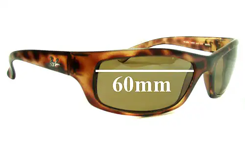Sunglass Fix Replacement Lenses for Ray-Ban RB4026 Shot Square - 60mm Wide Ray-Ban RB4026 Shot Square Replacement Lenses 60mm wide