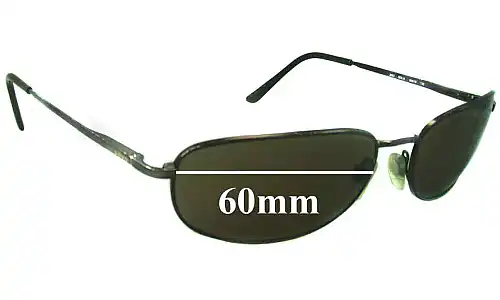 Sunglass Fix Replacement Lenses for Revo 3063 - 60mm Wide Sunglass Fix Replacement Lenses for Revo 3063 - 60mm Wide