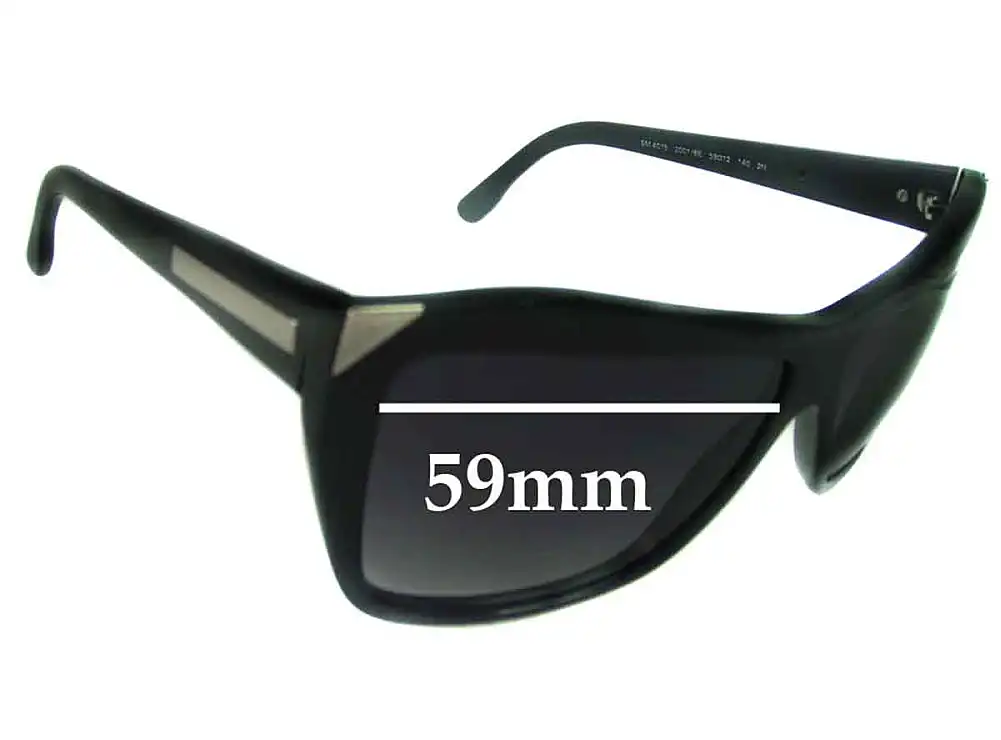 Sunglass Fix Replacement Lenses for Stella McCartney SM4015 - 59mm Wide Sunglass Fix Replacement Lenses for Stella McCartney SM4015 - 59mm Wide