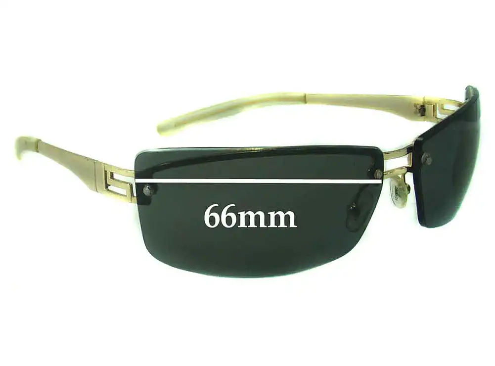 Sunglass Fix Replacement Lenses for Versace MOD N15 - 66mm Wide Sunglass Fix Replacement Lenses for Versace MOD N15 - 66mm Wide