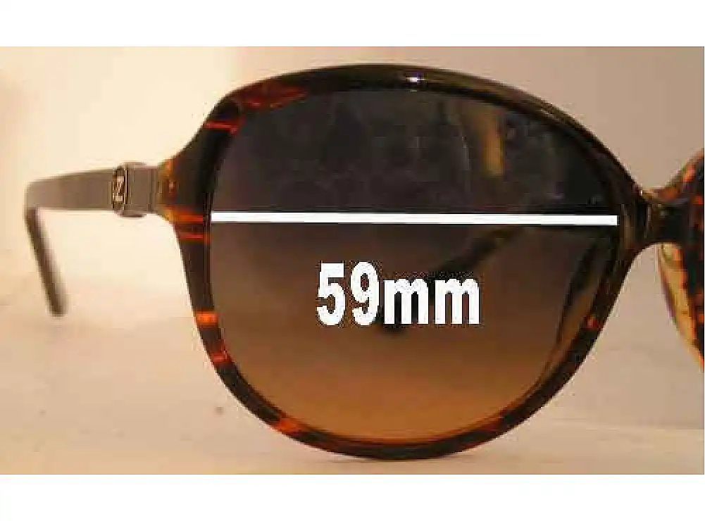 Sunglass Fix Replacement Lenses for Von Zipper Jezebel - 59mm Wide Sunglass Fix Replacement Lenses for Von Zipper Jezebel - 59mm Wide