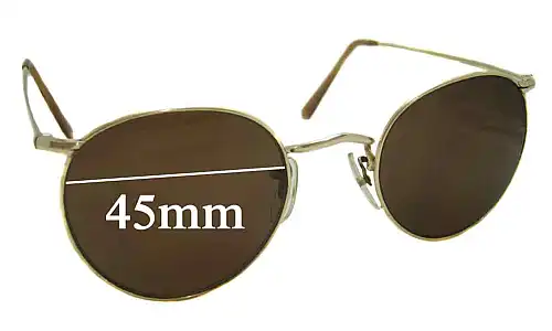Sunglass Fix Replacement Lenses for Algha 20 Vintage - 45mm Wide Sunglass Fix Replacement Lenses for Algha 20 Vintage - 45mm Wide